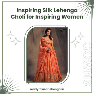 Silk Lehenga Choli For Women