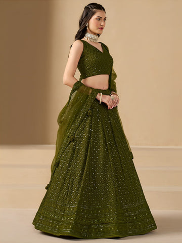 Mehndi BRIDESMAID LEHENGA CHOLI