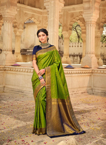 Perrot Banarasi silk  saree for women